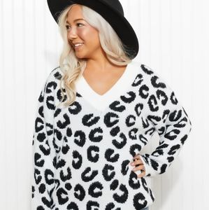 Leopard Print Sweater